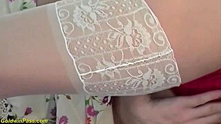 Skinny preggo in ninth month gets deep ass banging