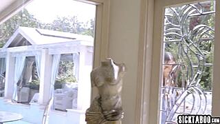 Can wet babe April Olsen resist tribbing with busty MILF Kenzie Taylor?