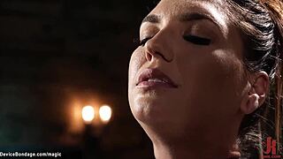 is this skinny busty tattooed babe ready for deepthroat choking and whipping?