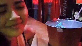 the boyfriend ditches her, so she gets fucked by a stranger, this beautiful young latina, and i cum in her mouth and on her tits.