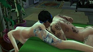 Double Date Turns Into Wild Action with Big Tits and Massive Shafts.