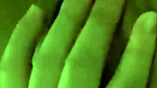 Wet pussy fingering explodes!