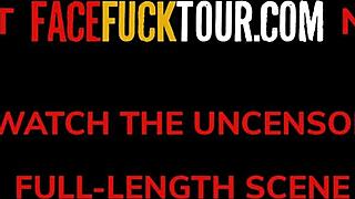 This blonde Latina slut takes rough tourist cock deep