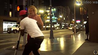 curvy cougar milks big dick outdoors.