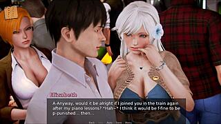 Academy 214 is an anime game with hentai elements