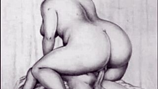 Vintage Erotic Art From Antique Cartoons And Anime