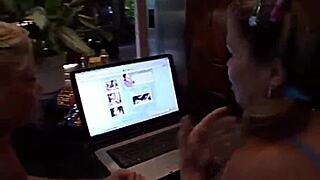 Nice three some scene with three girls and teens Summer and Lil Lexy