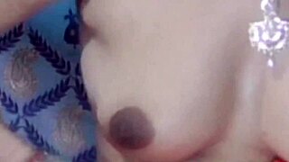 Fuck my girlfriend hard in this Indian desi home video