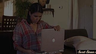 Stepsister Tittyfucks and Rides Her Stepbro