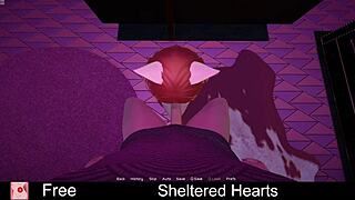 Hidden desires unfold in anime worlds with erotic 3D dating games