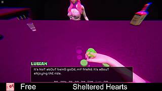 Hidden desires unfold in anime worlds with erotic 3D dating games