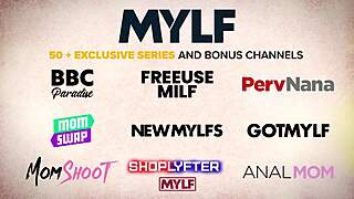 Voluptuous Milf Nika Venom in Lingerie Gets Big Tits Fucked and Cum Covered - Mylf