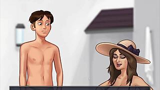 Ever played Summertime Saga Part 41 with hardcore hentai action? Anime cum in pussy awaits.