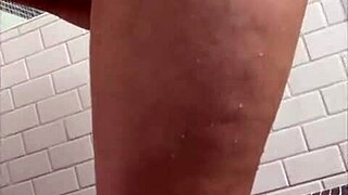 Stepsis Invites You to Shower and Record Her Jerking Session