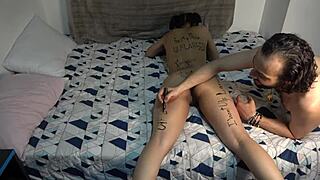 Xattlalust Body Writing Fetish Compilation Face Down Fucked And Doggy Style Self Masturbating