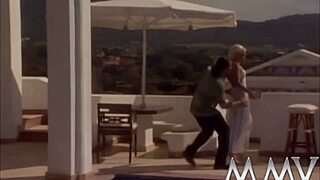 I watch the short haired bitch get fucked outdoors with a cumshot.