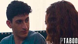 yo, watch stepson nick strokes train endurance with natasha nice's big assets! 😜