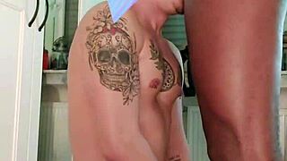 a black gay man sucks until the milk comes out