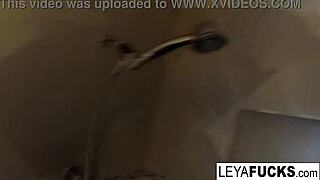 Hot Big Titty Blonde In Shower!