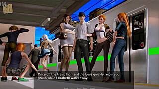 Academy 214 is an anime game with hentai elements