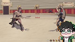 roman gladiator hunks fightin' for freedom, ya know?