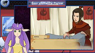 Avatar trainer part 27 features shower fun with characters