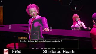 Hidden desires unfold in anime worlds with erotic 3D dating games