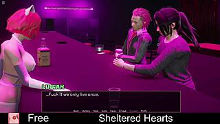 Hidden desires unfold in anime worlds with erotic 3D dating games
