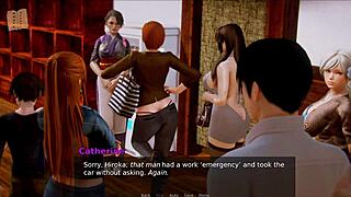 Academy 214 is an anime game with hentai elements