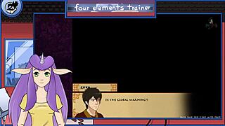 Avatar trainer part 27 features shower fun with characters