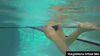 Blonde Vicky Vette And Brunette Teal Conrad Boldly Lick Wet Clits