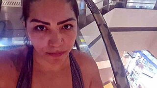 Ordinary workout in the gym becomes a rather hot foot play and pant demonstration