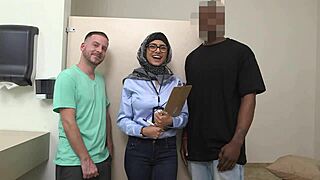 mia khalifa funny handjob bloopers with tony rubino