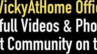 Vicky Vette Fingers Lexi Luna's Shaved Cunt in Bikini Poolside Lesbian Fuck