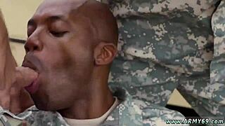 Military Men Having Intense Gay Sex