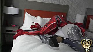 Venomous Fight Cosplay Catfight