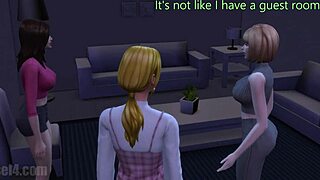 Sims 4 Jenny Episode 3 Part 2 with Handjob Domination