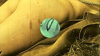 Discovering vintage bondage secrets with a mature hairy beaver bound in retro bdsm fucking. 😈🔗