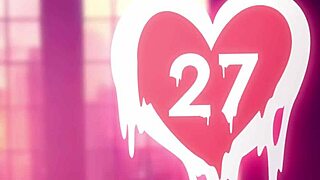 April's animated adventure unfolds with wild squirting in Luc4k hentai