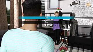 Intertwined 60 Wedding Return with Big Tits Action