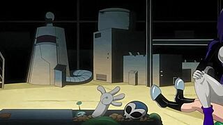 Teen 18+ with natural tits and pussy engages in extended sex tribute