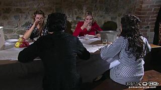 stunning italian blonde fiamma monti gets facial 😍