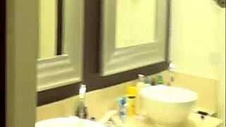 autumn's asian deepthroat in the shower is so intense