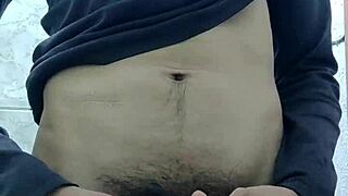 Hot guy indulges in solo play with his tasty penis.