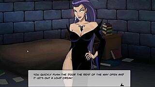 Intense orgasm from playing with Miss Martian's big tits