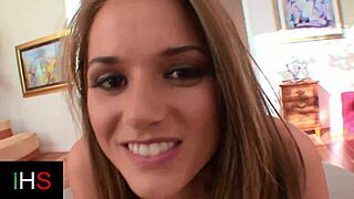 Beautiful young 18+ girl fucked by black man. Huge cock surprises her!