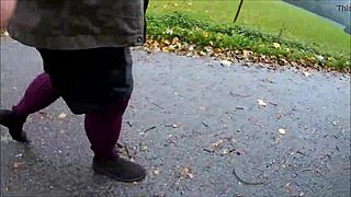 pantyhose outdoor adventure