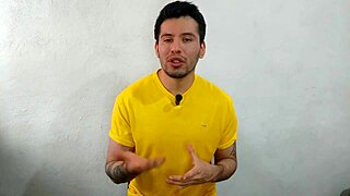 In the salsa warehouse a young twink with monster cock penetrates the taco seller bareback