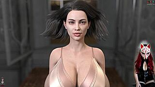 Shadows Ep 7: Rough Hentai Shemale Action With Big Tits Handjob!