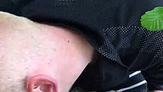 i enjoyed scandic pleasur with a blowjob on a big cock from a gay hunk in the forrest, it was outdoor and public